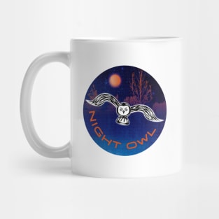 Night Owl Supermoon Mug